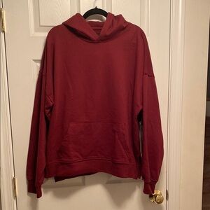 Brand New The Narrows Burgundy Hoodie…size M